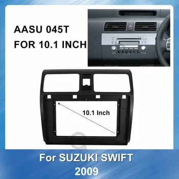 10.1 palce, autorádio Fascia Rámu Prístrojovej dosky na Suzuki Swift Rok 2009 Auta Refitting Stereo DVD Prehrávač rám Audio Rám, 2 din