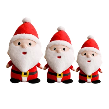 10-20 Palcový PP Mäkké Santa Claus Oblečenie pre Bábiku Deti Deťom Vianočné Dekoratívne Domov