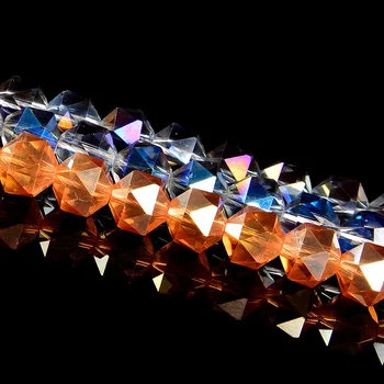 10 mm 3 Farby Aspekt DIY Perly Voľné Sklo Krištáľové Perly Kábel Čiapky Dodávky Pre Výrobu Šperkov