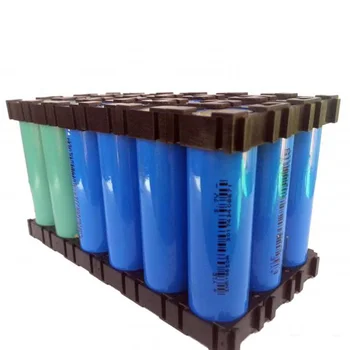 100 kusov 18650 Batéria Valcovitého Držiteľ Zátvorkách Bezpečnosti Anti-vibračná držiak Držiak Lítiové Batérie Podporu Stojan
