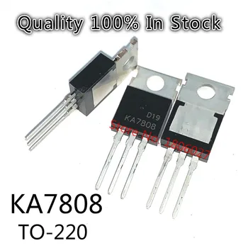 10pcs/veľa KA7808 1,5 A 8V tri svorkovnice regulátora-220