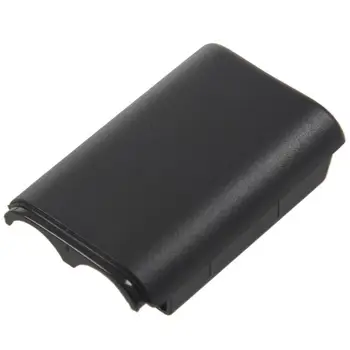 10x Batérie Kryt púzdro Kit pre Xbox 360 Slim Čierny Bezdrôtový ovládač