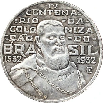 1932 Brazília 2000 Reis mince KÓPIA