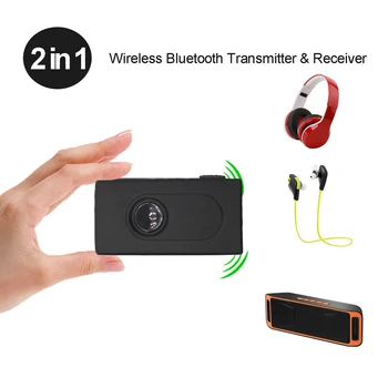 2 V 1, Bluetooth Vysielač/Prijímač Bezdrôtovej 3,5 mm Adaptér Nízku Latenciu Nový Príchod