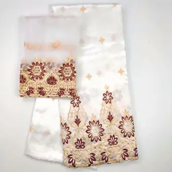 2018 Afriky George Čipky Textílie S Blúzka Indickej Broskyňa francúzsky Čistý Čipky Textílie Pre Nigéria Svadobné Šaty z Hodvábu Čipky 5+2 modrá