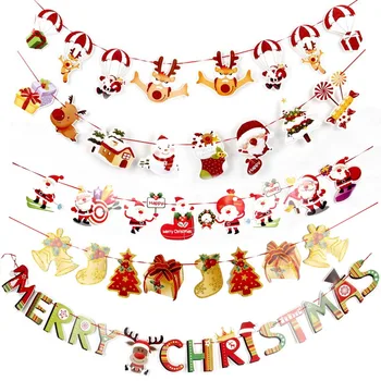 2018 Noel DIY Vianočné Dekorácie Pre Domov Veselé Vianočné Ozdoby Remesiel Príslušenstvo šťastný nový rok 2019 decorazioni natalizie