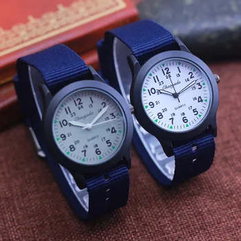 2019 CYD slávnej značky chlapci dievčatá študentov plátno vojenské hodinky malé deti quartz digitálne športové náramkové hodinky 24 hodín hodiny