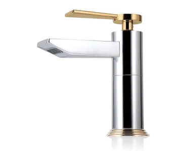 2020 Wholesle Nový Príchod Patentovaný Dizajn Pevné Brass Umývadlo Mixér Vodopád, Batérie, Kúpeľňa Klepnite