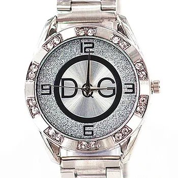 2021 novej Európskej módy populárny štýl ženy, luxusné hodinky značky Quartz hodinky Reloj Mujer bežné hodinky z nerezovej ocele