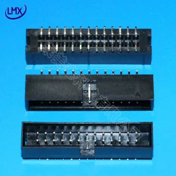20pcs DC3 26Pin 2.54 mm dvojradové smd pin 2*13pin Zahalený Muž Hlavičky Konektor