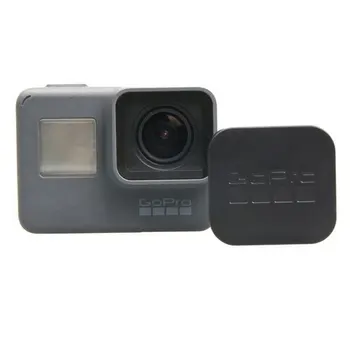 3 v 1 Ochranné Nano nevýbušnom LCD Displej Film + Objektív Fotoaparátu na Film + Objektív puzdro pre Gopro Hero 5 Čierne