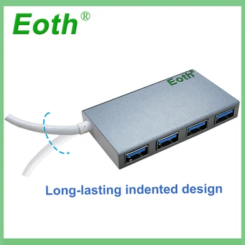 4 Port USB 3.0 hub adaptér 5Gbps Vysokej Rýchlosti multi USB Hub pre Notebook Adaptér pre Notebook Príslušenstvo USB3.0 hub rozbočovač Externé