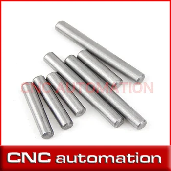 50pcs Chrome Steel Valcové Dowel Umiestnenie Pin M2 2 MM * 25/26/30/35/45 mm Železničnej 3D Príručka