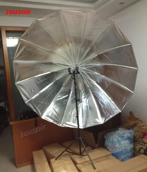 60 palec fotografie dáždnik reflexný dáždnik 150 cm fotografie dáždnik 16 K vysoko kvalitnej vlákniny umbrella stand CD50 T06
