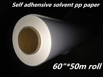 60in Eco Solventná PP Papier s adhensive/outdoor reklama materiál
