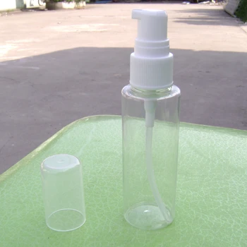 60ml Plastové Lotion BottleTransparent PET Dávkovač Duckbilled Krém Fľaša Námestie Rameno s Rozprašovačom Čerpadla Bielu Čiapku