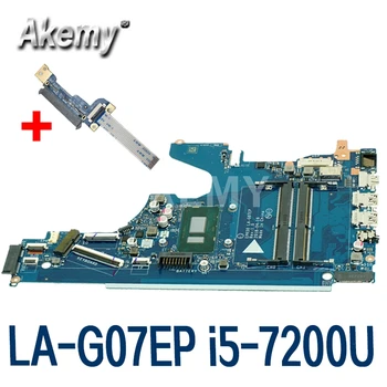 AKemy Pre HP 15-DA doska i5-7200 cpu EPK50 LA-G07EP test práca a doprava zadarmo