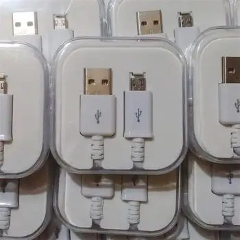 Balené biely USB Sync Kábel Nabíjačky Pre ipad mini Vzduchu iPhone 5 5 6 6 Plus 7 7plus S krištáľovo retail Box package 50pcs