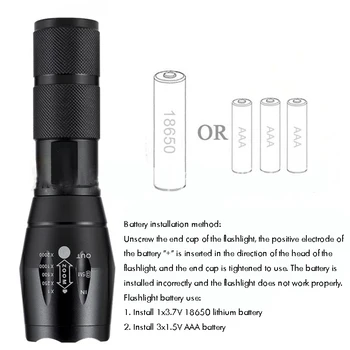 Baterka Čierne, 395nm + 365nm Ultrafialové Blacklight Detektor Pochodeň, 5 Režimov, Vodotesný pre Psa Moču, Pet Škvrny