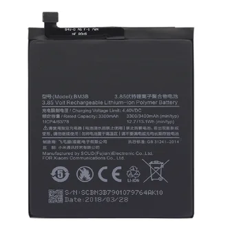 BM3B Pre Xiao MIX2 Náhradné Batérie je 3300mAh Vysoká Kapacita Batérie Telefónu+Nástroje