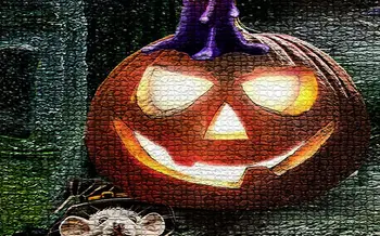 Capisco Halloween Tekvica Fotografie Pozadie Strany Dodávky Novonarodené Deti Portrét Jeseň Noc Pozadí Štúdiové Fotenie