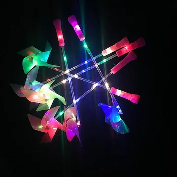 Deti LED Svietiace, Blikajúce veterný Mlyn Deti Chlapci Dievčatá sa rozsvieti Darček Hračky Narodeniny Svietiť Strany PurimToy