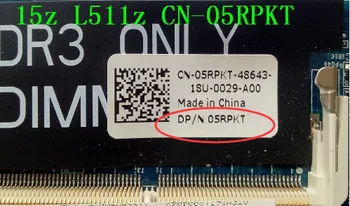 Dobrá Kvalita Za Dell 15z L511z Notebook Doske CN - 05RPKT 5RPKT S I7-2620M / grafickými čipmi 2G Perfektná Práca