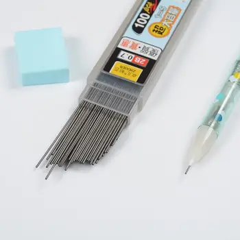 Doprava zadarmo 100ks/Krabica Grafit Viesť 2B Mechanické Ceruzky Náplň Plastové Automatická Ceruzka Viesť
