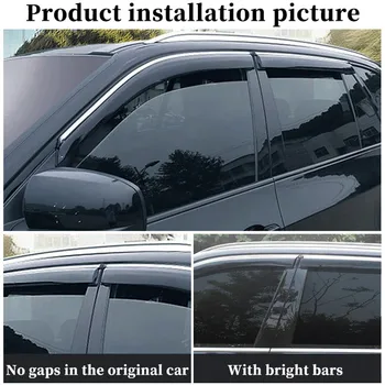 Dážď štít Pre Ford Edge 2020 okno clonu automobilu dážď štít lamely markíza výbava kryt exteriéru daždi kryt auto príslušenstvo