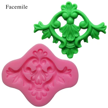 Facemile 1PCS Kvet Tvarované Čokoládové Cukrovinky Jello 3D Silikónové Formy na Mydlo Plesne 50-269 Darček