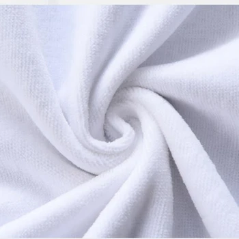 Hotel nightgown bavlna župan froté materiál sleepwear biely župan pribrala pyžamo unisex home service jeseň sleeprobe
