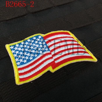 M65 Vlajku USA Morálku Vojenskej taktiky Plná Výšivka patch
