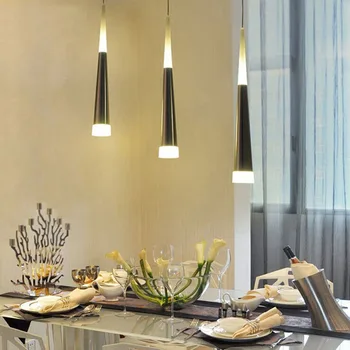 Moderné Stropné Svetlá Módne Luxusné Domov Jedáleň, Obývacia Izba, Schody Dekorácie LED Stropné svietidlo Kužeľ trubice Špirála Závesné svetlo