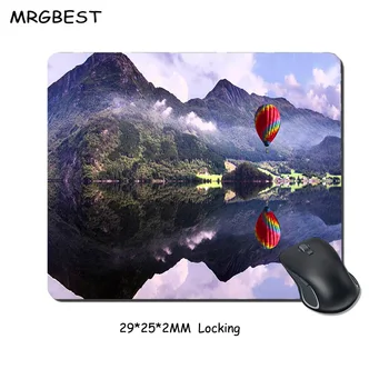 MRG Hot Predaj Nadrozmerných Podložka pod Myš Starého Sveta Červený Balón Gaming Mousepad Non-slip Prírodného Kaučuku Mat Veľké Lockedge Xxl