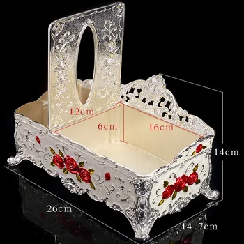Multifuctional tvorivé luxusné tkaniva box držiteľ tkaniva dávkovač tkaniva papierový obrúsok krabici s diaľkový ovládač držiteľ box 558