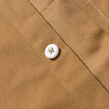 Muž Menčester jednofarebné tričko Plus veľkosť dlho rukáv košele (Ázijské veľkosť M-5XL)