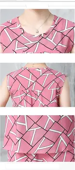 Najpredávanejším produktom v roku 2020 Domáce oblečenie fo ženy letné pyžamo Stredného veku oblečenie Lady oblečenie nastaviť tlač 2 dielna sada 1840