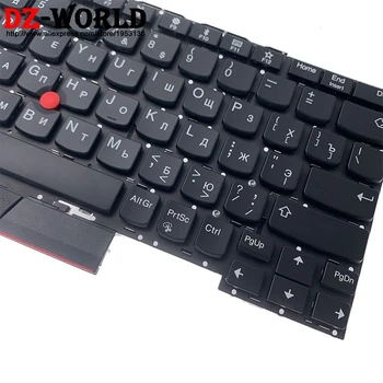 Nový, Originálny RU ruská Klávesnica s podsvietením pre Lenovo Thinkpad X390 Jogy Notebook SN20R59004