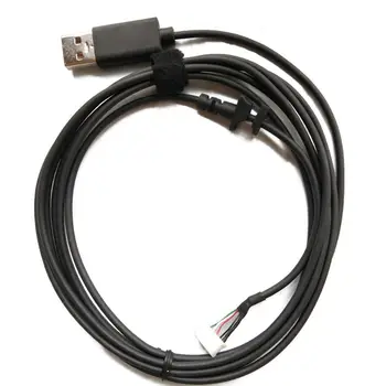 Odolná USB Mäkké Kábel Myši Riadku Nahradiť Drôt pre logitech Novú Verziu MX518