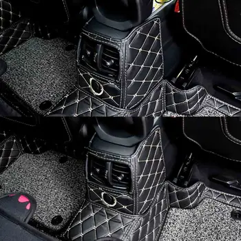 PU Kožené Auto Zadné Klimatizácia Ventilačné Zásuvky Anti Kop Mat Pad Ochranu Pre MINI Cooper One JCW Krajana F60 Auto Styling