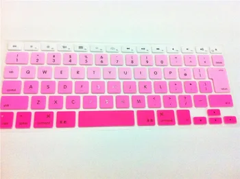 Rainbow JP keyboardX100 Farba anglický Kryt Klávesnice Skin Protector Pre Apple MacBook Air Pro Retina 13 15 17 pre Mac Vzduchu