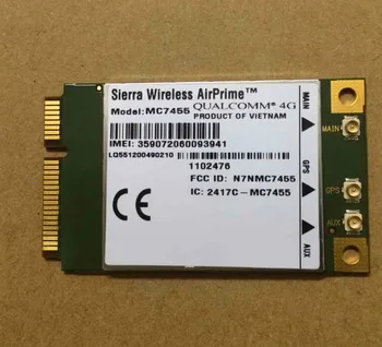 Sierra Wireless MC7455 Nový, Originálny FDD/TDD LTE 4G CAT6 DC-HSPA+ GNSS WWAN Kartu USB 3.0 MBIM rozhranie pre 4G router DELL E7240
