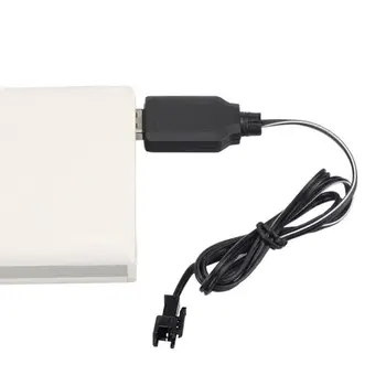 USB Nabíjací Kábel Ni-Cd a Ni-MH Batérie Pack SM Zapojte Adaptér 7,2 V 250mA Výstup, Diaľkové Ovládanie Hračka R9JB
