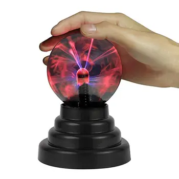 USB Plasma Ball Lampa Citlivé na Dotyk Novinka Sklo Svetla Oblasti Nočného Deti Narodeniny Nový Rok Darčeky, Dekorácie Loptu Lampa