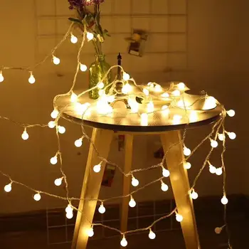 Vence Gule LED Víla String Svetlá Led Reťazec, Svadobné, Vianočné Vonkajšie Izba Garland Dekorácie na Vianočný Strom Dekorácie