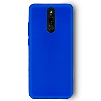 Xiao Redmi 8 / 8A silikónové puzdro, modrá, ultra-tenký, ľahký, prístupné porty, perfektný