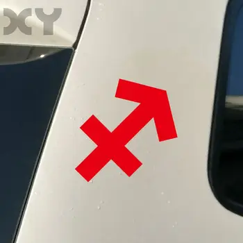 XY Auto, Reflexné Nálepky Motocykel Nálepky Súhvezdí Strelec Zábavné Vinyl Drop Shipping