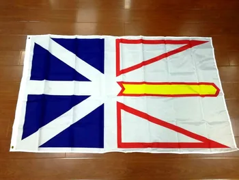 Yehoy visí 90*150 cm kanade, v provincii Newfoundland Labrador Vlajky Na Ozdobu