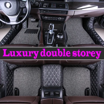 ZHAOYANHUA Vlastné auto podlahové rohože pre Mercedes Benz GLA 200 220 250 260 220d styling koberec podlahy