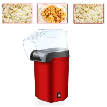Ľahko Vykonávať Elektrické Teplovzdušné Popcorn Maker Retro Stroj Kino Domáce Gastronomické